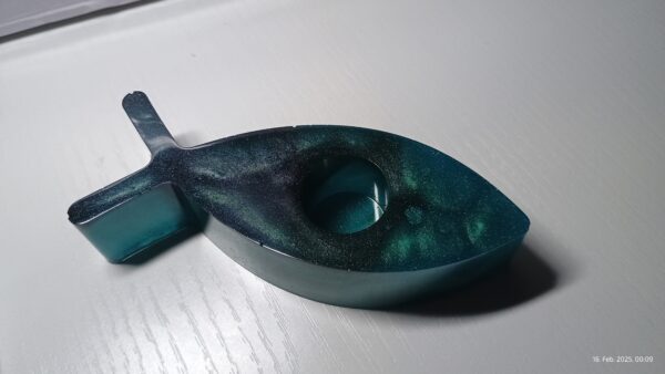 Kerzenhalter Fisch - Unikat – Bild 5