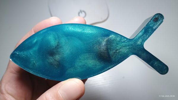Kerzenhalter Fisch - Unikat – Bild 8