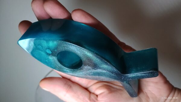 Kerzenhalter Fisch - Unikat – Bild 9