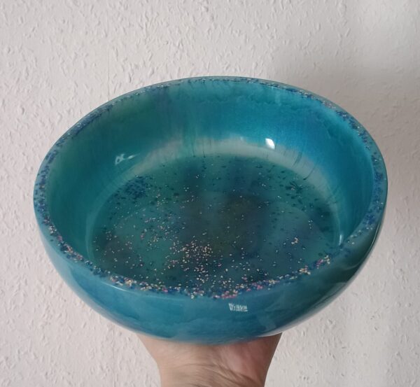 Wunderschöne Schale XL - Unikat - Rund 1 – Bild 4