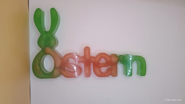 Ostern - Schrift - Unikat – Bild 2