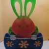 Osterkörbchen Osterhase 3 D - Unikat – Bild 2
