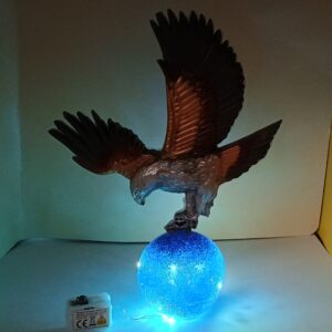Adler mit Kugel - Unikat - LED