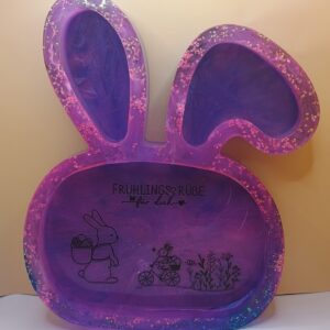 Osterkörbchen Oval Hase - Unikat