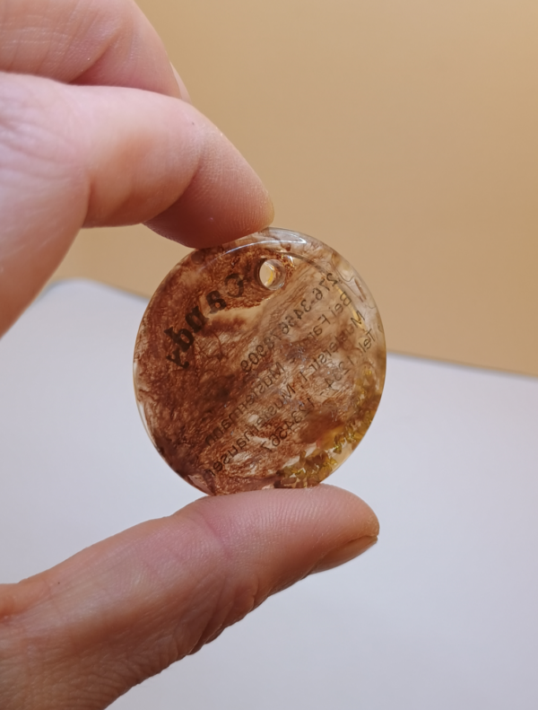 Tiermarke - Rund - Unikat – Bild 5
