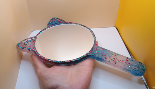 Hand Spiegel - Unikat – Bild 4