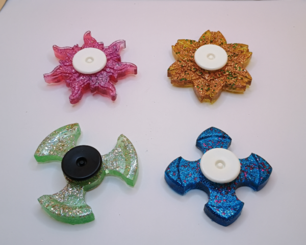 Finger Spinner 4er Set - Unikat