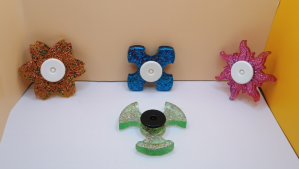 Finger Spinner 4er Set - Unikat – Bild 3