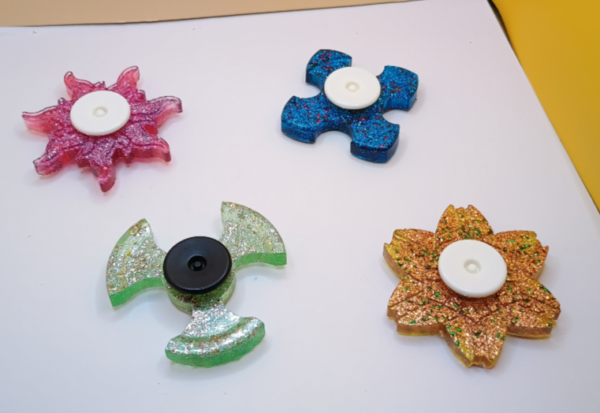 Finger Spinner 4er Set - Unikat – Bild 4