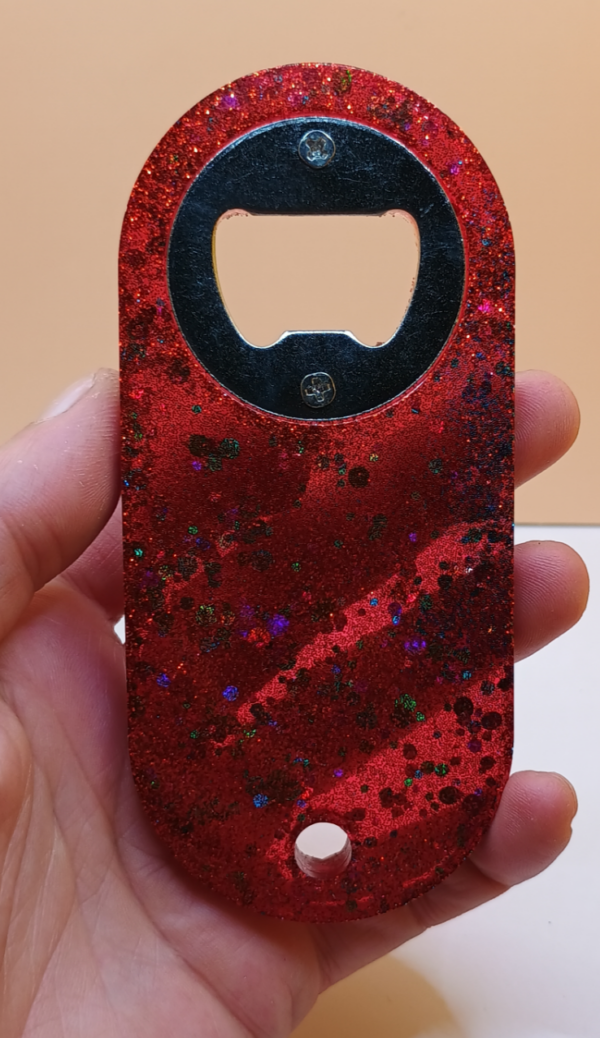 Flaschenöffner Oval - Unikat – Bild 4