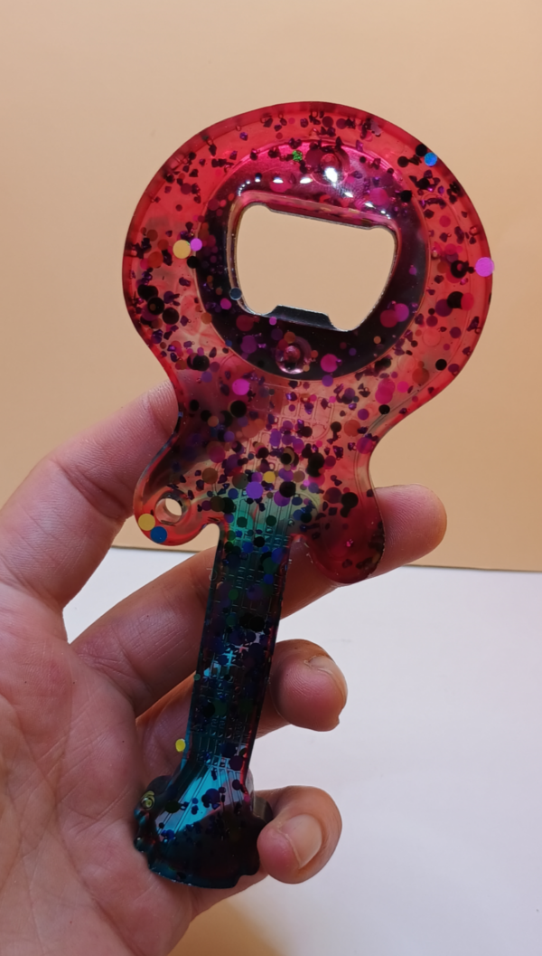 Flaschenöffner Gitarre - Unikat – Bild 6
