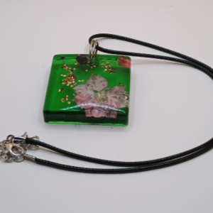 Schmuck Kette Quadrat 1 - Unikat