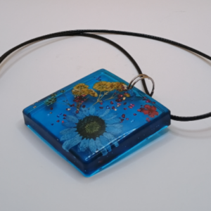 Schmuck Kette Quadrat 2- Unikat