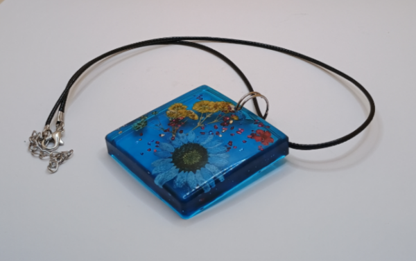 Schmuck Kette Quadrat 2- Unikat