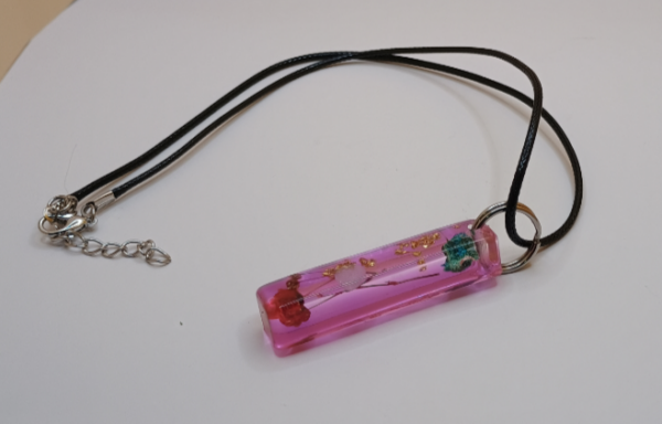 Schmuck Kette Rechteck 3 - Unikat