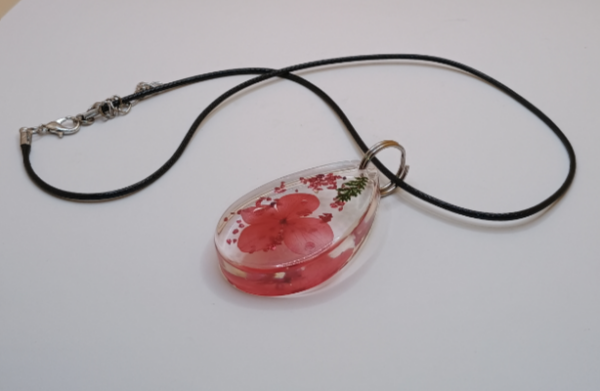 Schmuck Kette Tropfen 5- Unikat