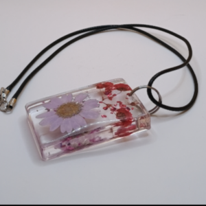 Schmuck Kette Rechteck 4 - Unikat