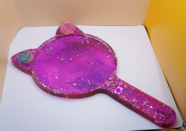 Hand Spiegel - Unikat – Bild 7