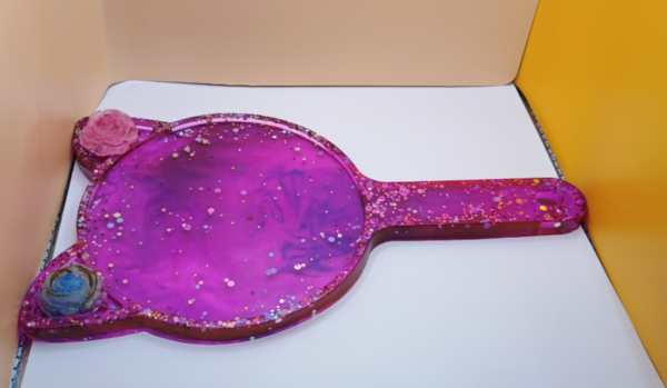 Hand Spiegel - Unikat – Bild 8