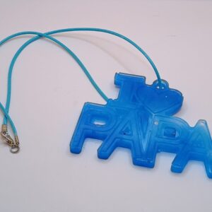 Schmuck Kette I love Papa - Unikat