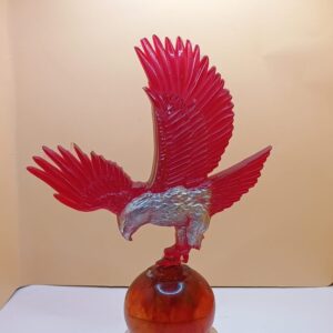 Adler mit Kugel - Unikat - LED