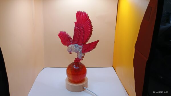 Adler mit Kugel - Unikat - LED – Bild 6