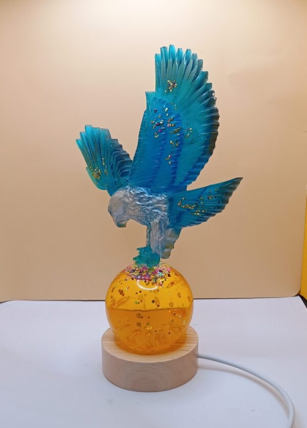 Adler mit Kugel - Unikat - LED – Bild 11