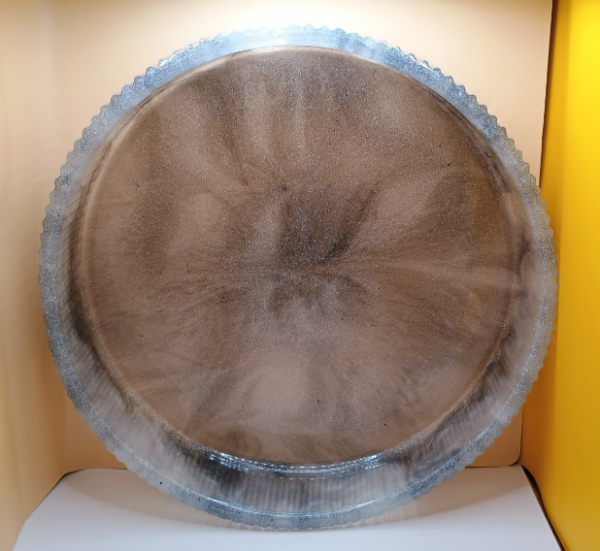 Wunderschöne Schale XL - Unikat - Rund geriffelt – Bild 2
