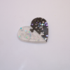 Schmuck Kette - 2 halbe Love Herzen - Unikat – Bild 4