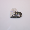 Schmuck Kette - 2 halbe Love Herzen - Unikat – Bild 5