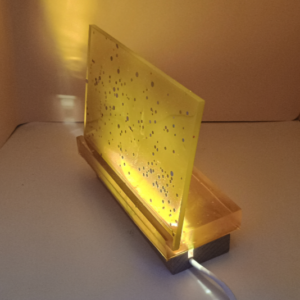 LED Fotorahmen Rechteck - Unikat
